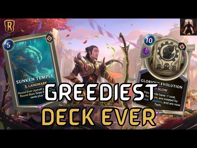 Just How Greedy Can We Get?!? Master Yi Glorious Evolution!! ft Sett Janna | Legends of Runeterra