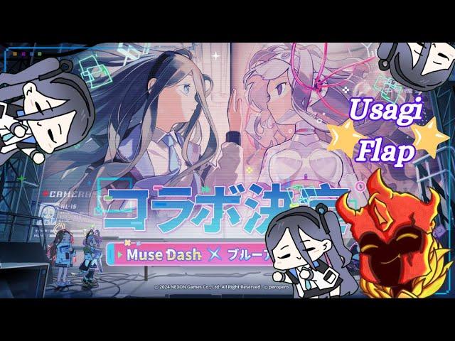 Muse Dash X BA Collab! Arisu has successfully claimed Usagi Flap! XD