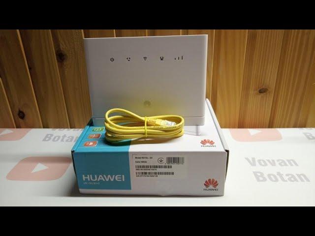 Интернет на дачу, село,деревню: распаковка 4G lan роутера HUAWEI B315s-22