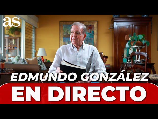 VENEZUELA | EDMUNDO GONZÁLEZ, EN DIRECTO | ENTREVISTA completa al líder de la OPOSICIÓN VENEZOLANO