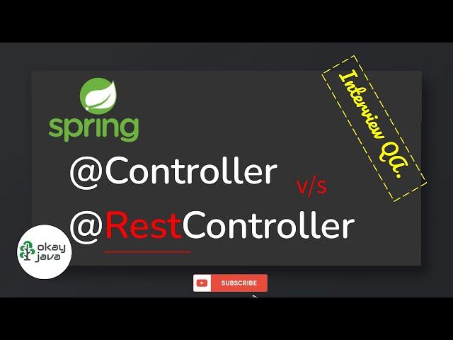 Springboot @Controller | @RestController | @ResponseBody |  @ResponseEntity  | rest api | okay java