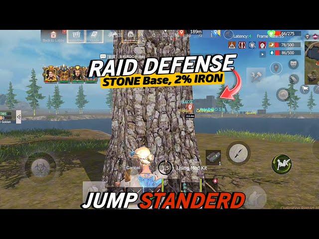 4 vs 10 RAID Defense For +1 Hour | Helping Friends | Last Island of Survival