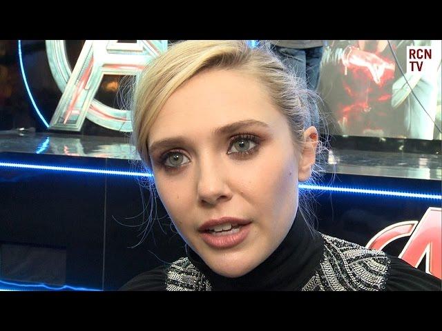 Elizabeth Olsen Interview - Scarlet Witch & Comic Book Girls - Avengers Age of Ultron Premiere