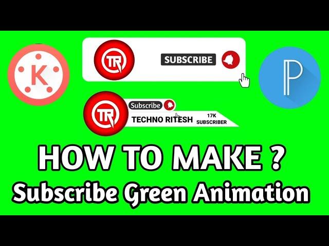 How To Make Subscribe Animation | Techno Ritesh