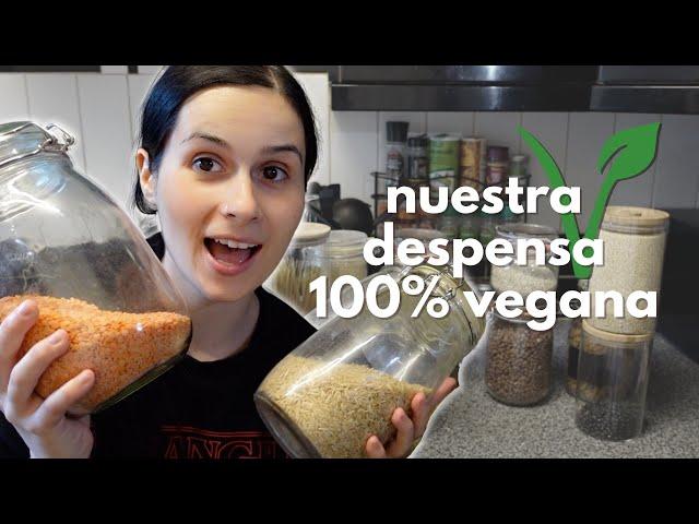 nuestra despensa 100% vegana | MAMIVEGANA