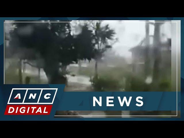 'Marce' makes landfall over Santa Ana, Cagayan | ANC