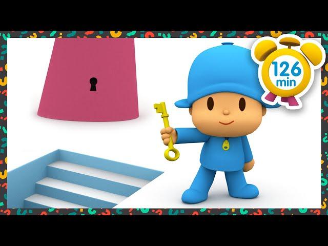  POCOYO in ENGLISH - The Master Key [ 126 minutes ] | Full Episodes | VIDEOS and CARTOONS for KIDS