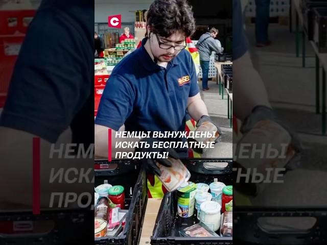 Немцы вынуждены искать бесплатные продукты! #германия #политика #новости #экономика #фрг #shorts