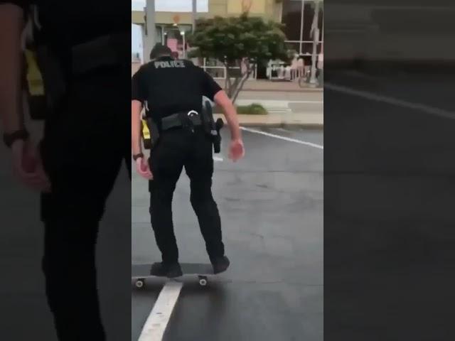 skating COP spotted 