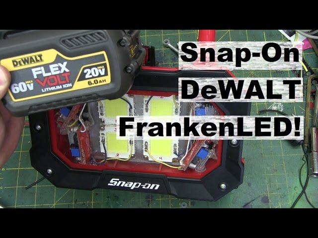 BOLTR: Dangerous Snap-On LED Worklight.  LITHIUM UPGRADE! 