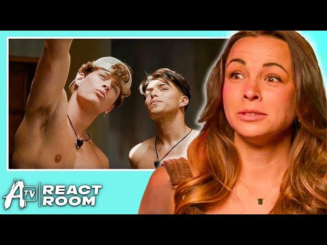 We make Pierson watch Next Influencer  Cast Reacts To S2 | AwesomenessTV's React Room