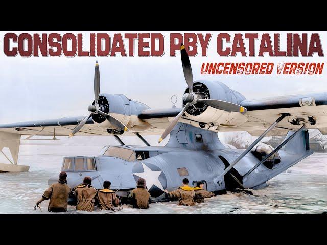 PBY Catalina: An Unsung Hero of the Pacific War | WWII History | Upscaled Footage