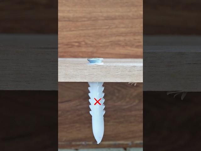 #diy Useful tips and tricks. Always use the anchor correctly #woodworking #tips #shorts #woodwork
