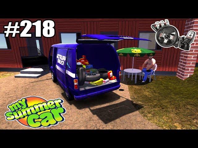 My Summer Car - CASA NOVA! ESTOU DE MUDANÇA PARA A CIDADE! #218