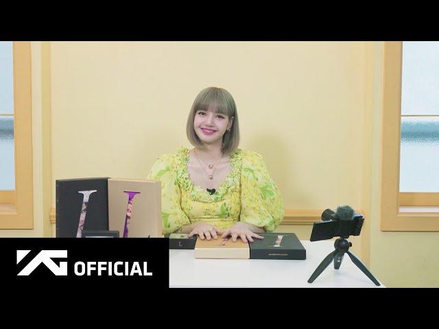 LISA - FIRST SINGLE ALBUM LALISA ALBUM UNBOXING