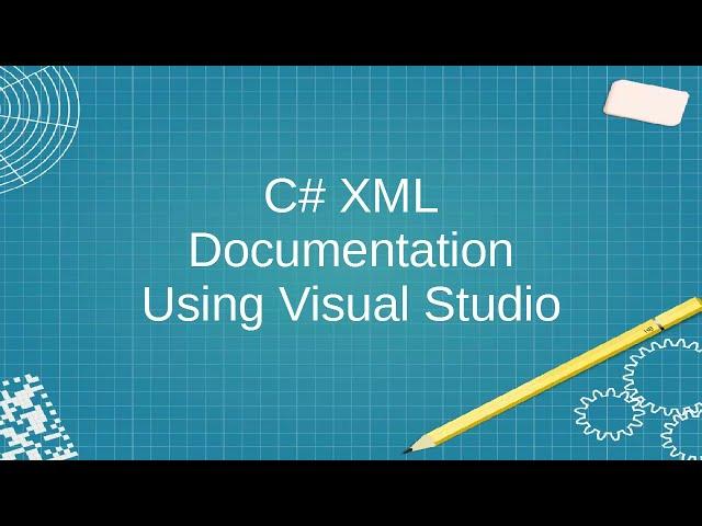 C# XML Documentation in Visual Studio