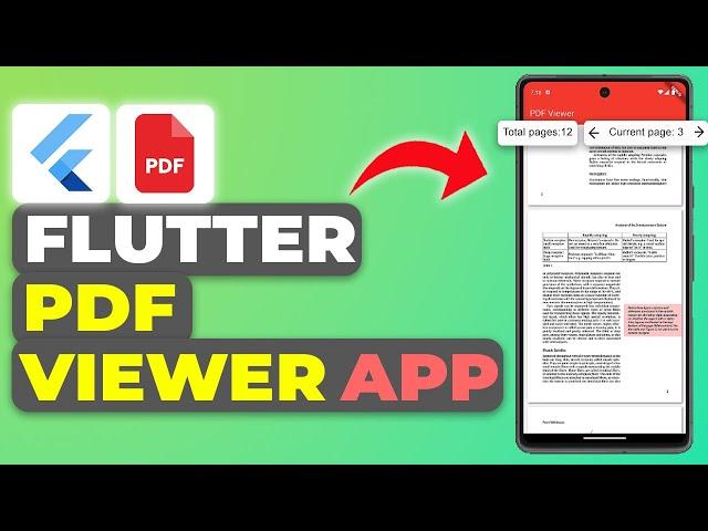 Flutter PDF Viewer Tutorial - PDFx Tutorial | Asset, File, Network