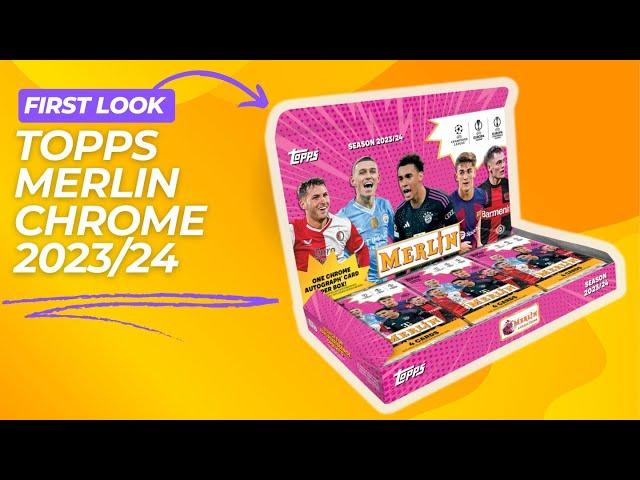 FIRST LOOK - Topps® 2023/24 UCC Merlin - Hobby Box