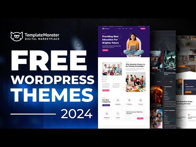 Free WordPress Themes 2024 | Four Newest Designs