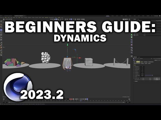 Cinema 4d 2023.2: Beginners Guide PT10 (Dynamics)