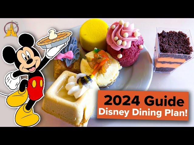 2024 Complete Guide to the Disney Dining Plan