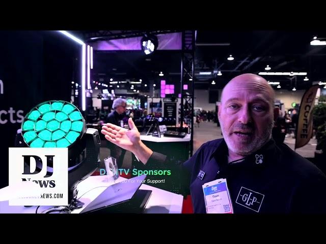 German Light Products GLP IMPRESSION X5 Moving Head LED Fixture from #NAMM2022