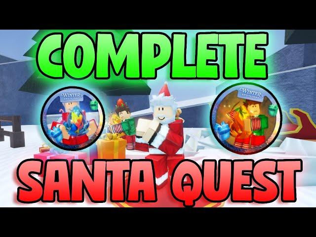 How To COMPLETE Santa Quest Fisch! Get Fisch Winter Spotlight Tokens! (Roblox Fish Event)