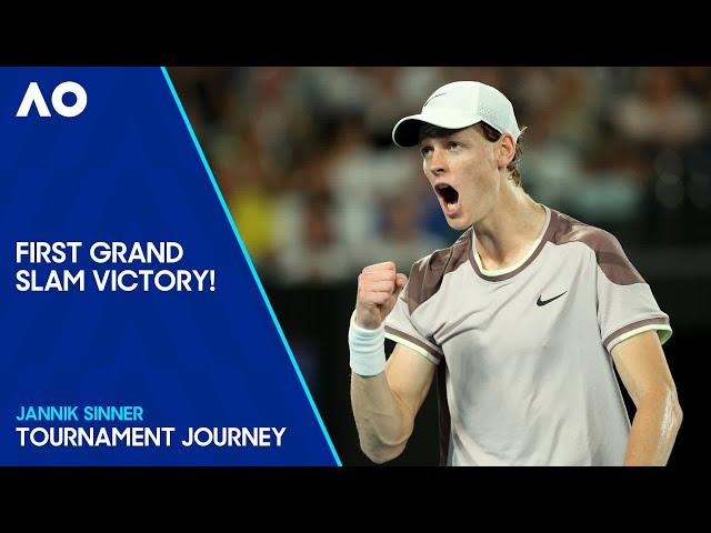 Jannik Sinner's Amazing Journey to First Grand Slam Title! | Australian Open 2024