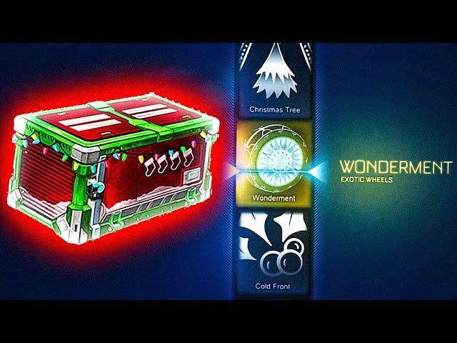 OPENING NEW SECRET SANTA CRATE IN ROCKET LEAGUE