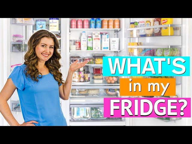 What Is In My Fridge? Refrigerator Organization and Tour