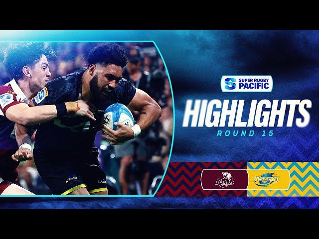 HIGHLIGHTS | REDS v HURRICANES | Super Rugby Pacific 2025 | Round 15