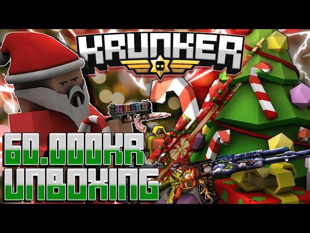 INSANE KRUNKER CHRISTMAS OPENING! LIMITED TIME ITEMS! (CONTRABAND!)