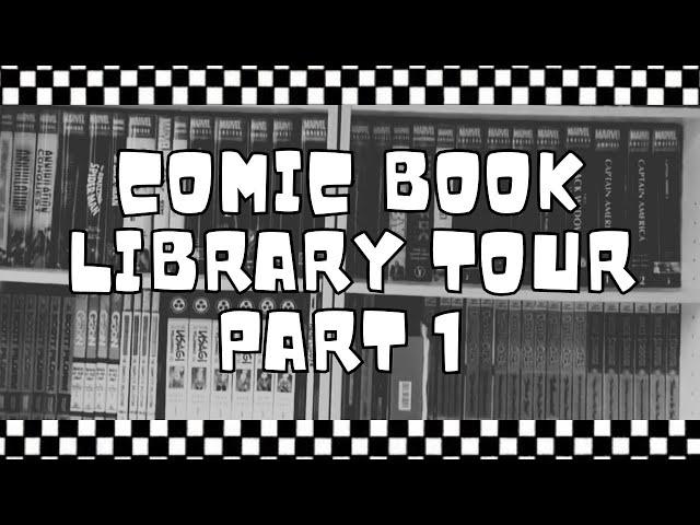 COMIC BOOK LIBRARY TOUR! Part 1 | Omnibus | EC | Usagi Yojimbo | 100’s of comics and graphic novels!