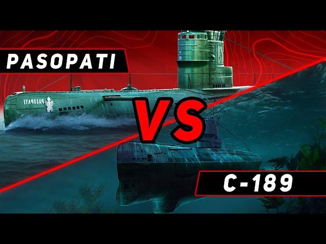 ПОДЛОДКА PASOPATI VS С-189! ЧТО ОКАЖЕТСЯ СИЛЬНЕЕ?! МИР КОРАБЛЕЙ/WORLD OF WARSHIPS!