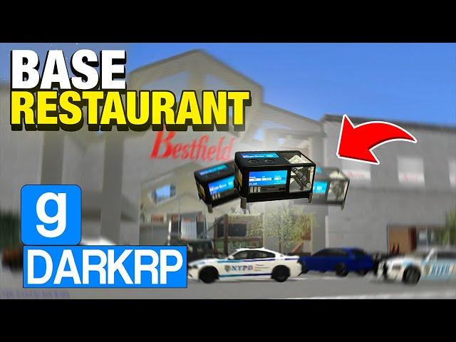 JE CACHE DES PRINTERS AU DESSUS D'UN RESTAURANT ! GMOD DarkRP