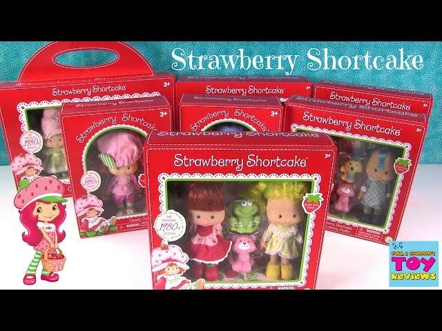 Strawberry Shortcake Huge Collection Unboxing Doll Review 1980 Original Remake | PSToyReviews