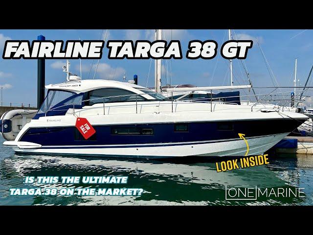 Is this the best boat in its class? Fairline Targa 38 GT Walkthrough