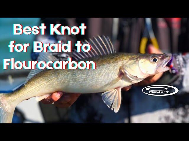 Terminating Super Braids with Fluorocarbon Leaders