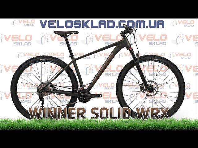 Winner Solid WRX 2024 - трансмісія Shimano Deore 2/10, гідравліка, проми, виносні підшипники