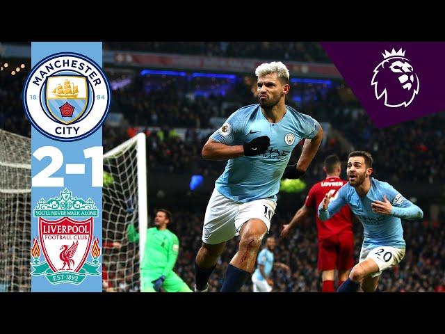 BEATING LIVERPOOL 3 YEARS AGO! | City 2-1 Liverpool | Highlights |  Aguero + Sane goals!