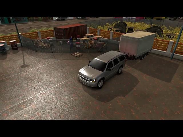 Euro Truck Simulator 2 Tahoe и Дороги Поволжья  М5 Сызрань Тольятти