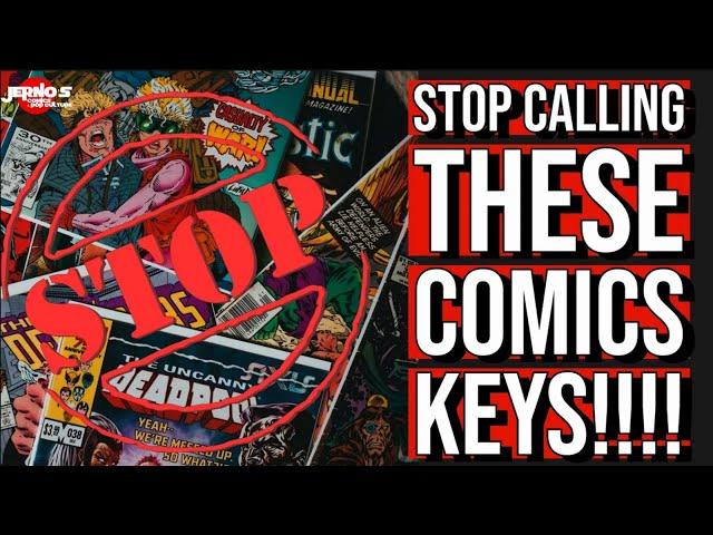 STOP! These Books Are NOT Key Comics!! Are Key Collector and Covrprice Wrong?