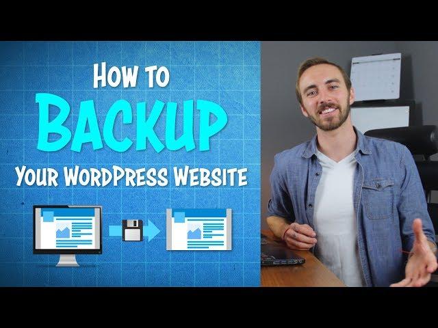 How to Backup Your WordPress Website in 5 Min