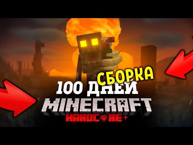 ASSEMBLING 100 DAYS IN NUCLEAR APOCALYPSE IN MINCRAFT from ZEEMAN + MAP | Minecraft assembly