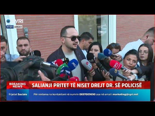 LIVE/ Ervin Salianji vetëdorëzohet në polici (27.09.2024)