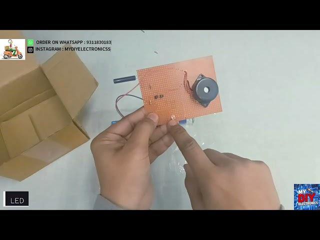 A Laser Light Security Alarm Project | Ready To Use | DIY Working Model | For  School Students | PCB