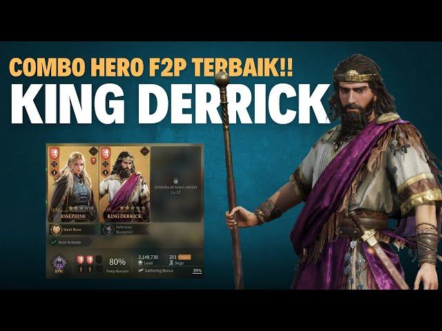 Cara Main Age of Empires mobile - Push Rank Hero Terbaik Pemain F2P (King Derrick)