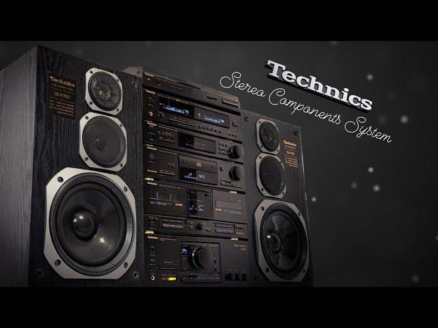 TECHNICS SU-X902 Rare HI-FI Vintage Audio System Classics 80's Music