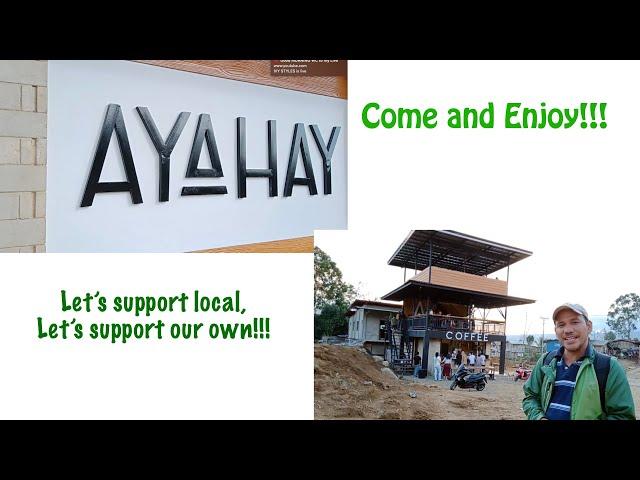 AYAHAY CAFE IN KIBANGAY LANTAPAN BUKIDNON | A PLACE TO VISIT IN BUKIDNON