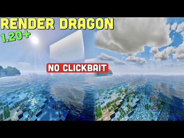 (Top 6) MCPE 1.20+ BEST Ultra Realistic Shaders for RENDER DRAGON (Android, iOS, Windows 10) *NEW*